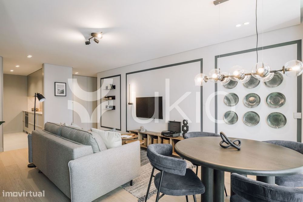 Apartamento T1 com ginásio e piscina em Entrecampos