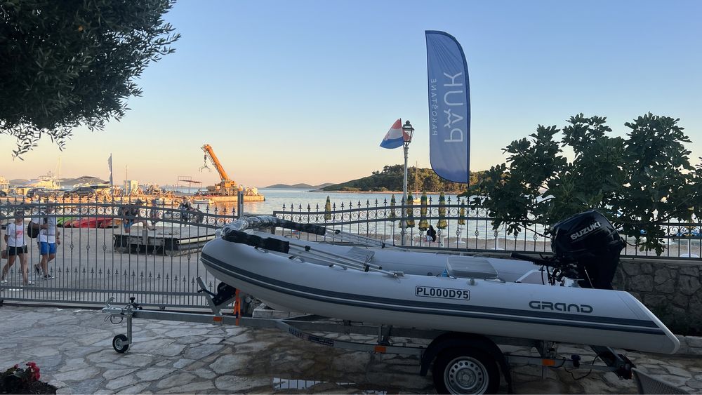 Ponton RIB Grand S420N Silver Line (łódź, jacht,) Suzuki DF 30 ATHL