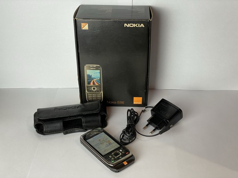 Nokia E66 zestaw z pudełkiem