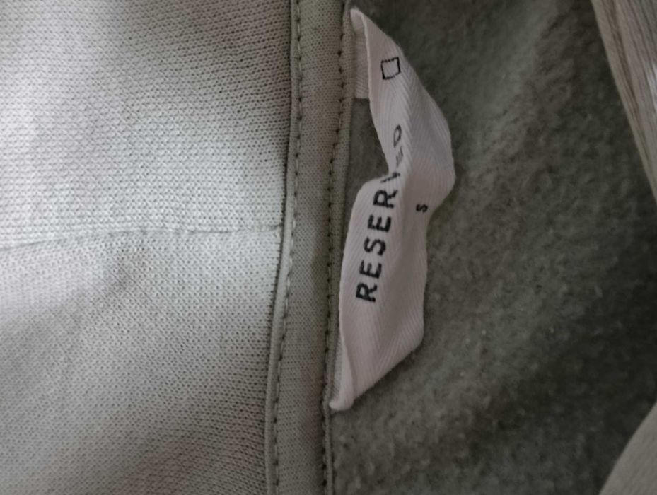 Bluza z kapturem młodzieżowa seledynowa rozmiar S Reserved