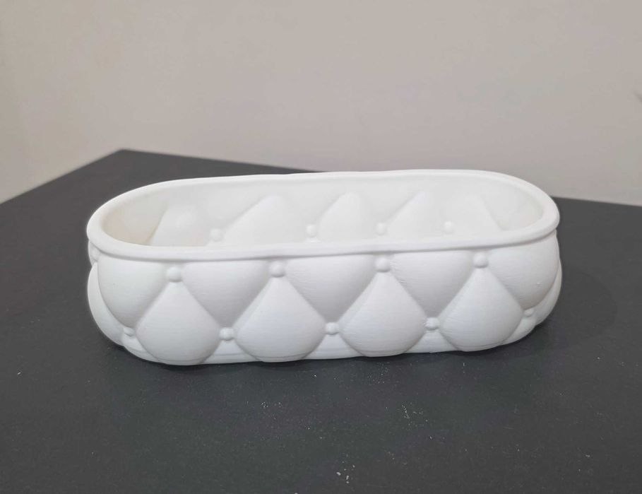 Stylowy pojemnik dekoracyjny organizer na biżuterię, spinki, gumki,