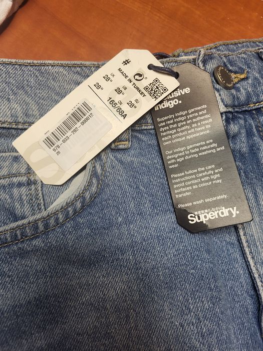 Superdry jeansowa spódnica rozmiar 36
