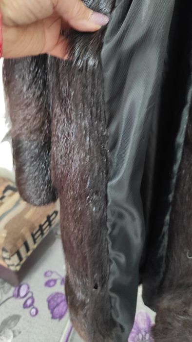 Шуба з нутрії,натуральна