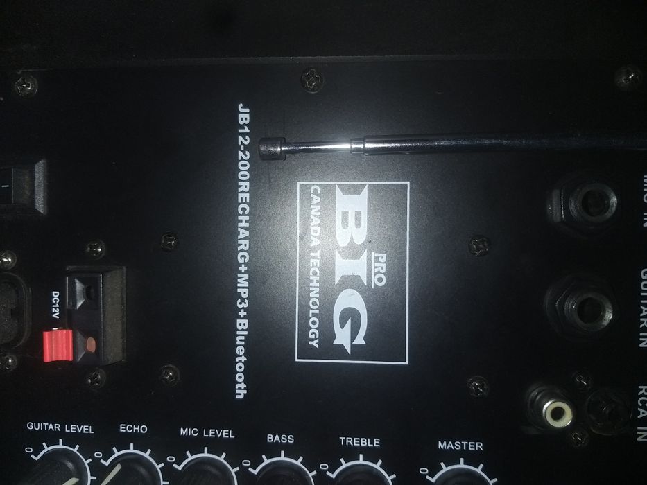 Колонка. Акустична система- BIG JB12-200 Recharge + Bluetooth + MP3 +