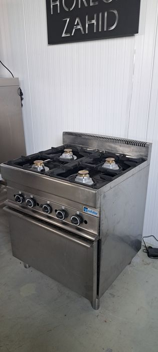 Професійна газова плита з газовою духовкою Італія