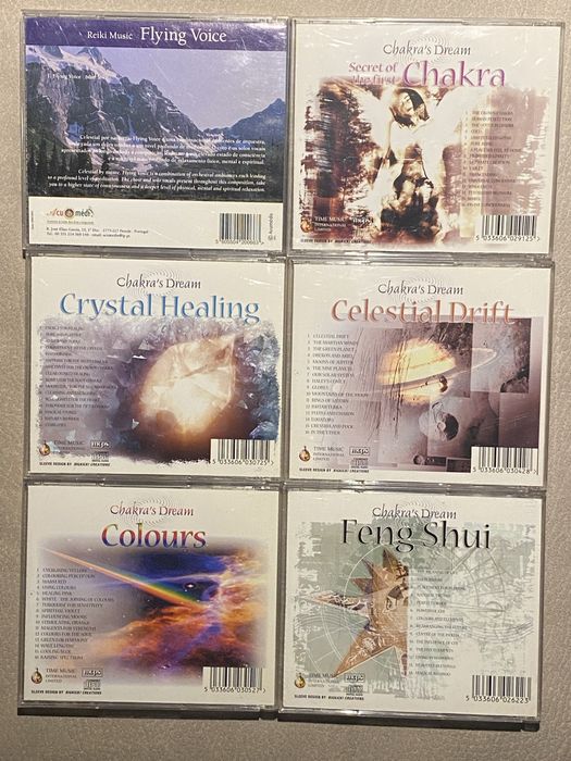 6 cds de musica ambiente new age
