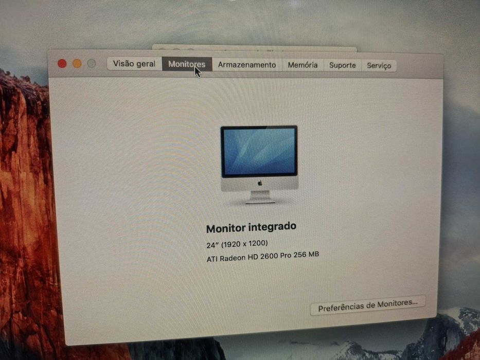 Computador Apple iMac 24" como novo