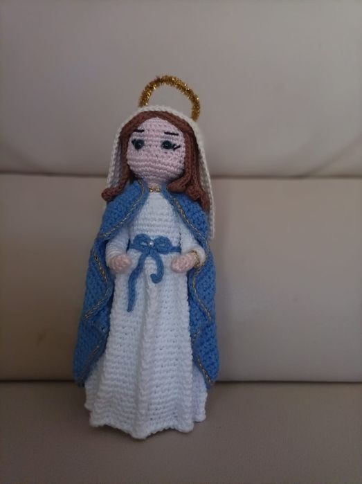Nossa senhora em crochet