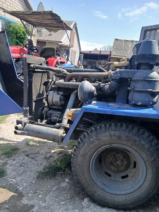 Міні трактор саморобний