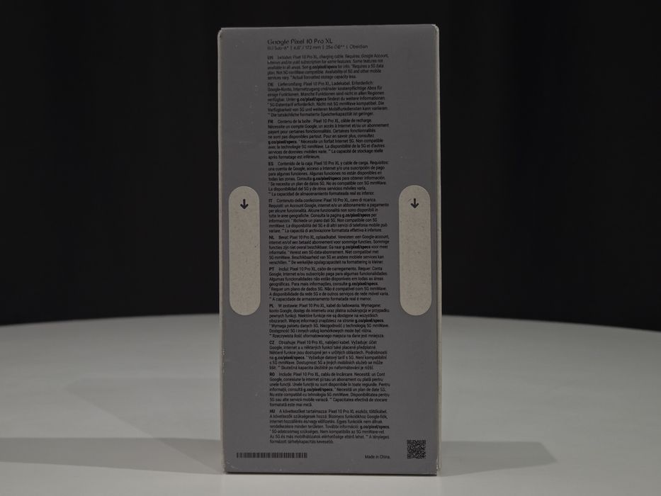 Nowy Google Pixel 10 Pro XL 256GB Obsidian