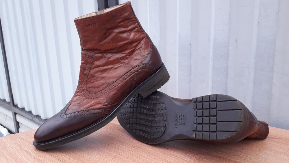 Geox Италия термо-влаго мембрана Буффало экзот-кожа (буйвол) оригинал