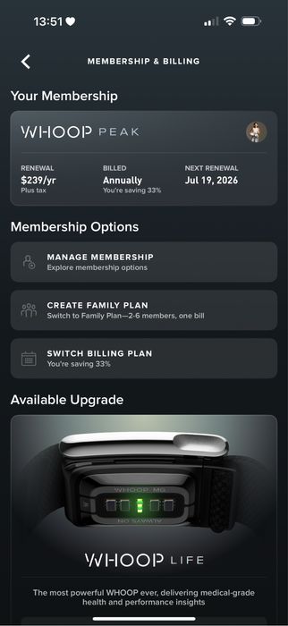 Фітнес браслет WHOOP 5