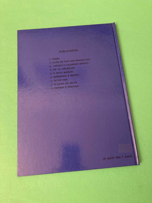 Livro Colecção Contos Maravilhosos Bernardo e Bianca Edinter Anos 80