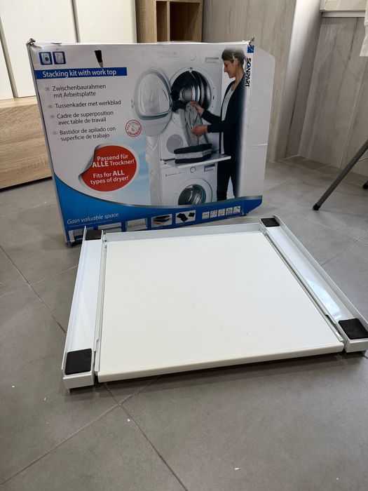 Kit de emparelhamento de máquina de lavar e secar