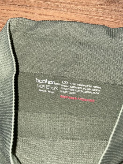 Лосони в рубчик  boohoo і кофта s/m