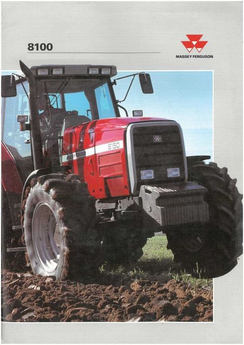 MF 8110; 8120; 8130; Massey Ferguson Instrukcja obsługi Ferguson
