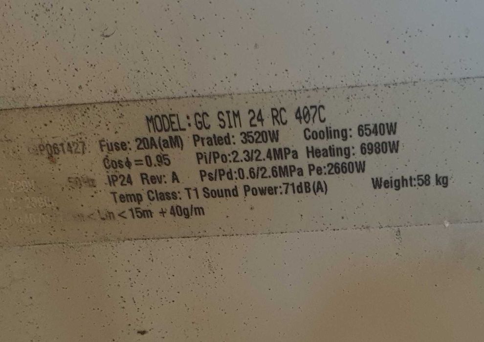 Klimatyzator 7 kW Airwell