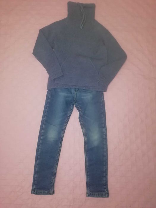 Вязаная толстовка на мальчика Ручная работа