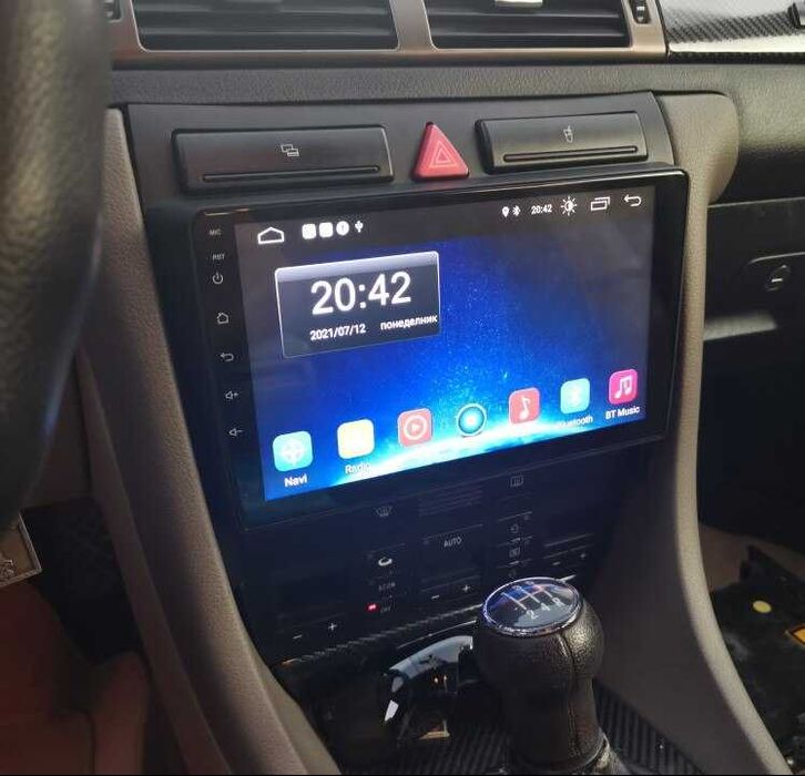 Rádio 2DIN 9" [4+64GB] • AUDI A6 (1997 a 2005) • Android • Allroad C5
