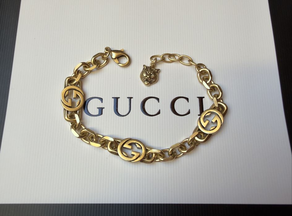 Bransoletka Gucci złota