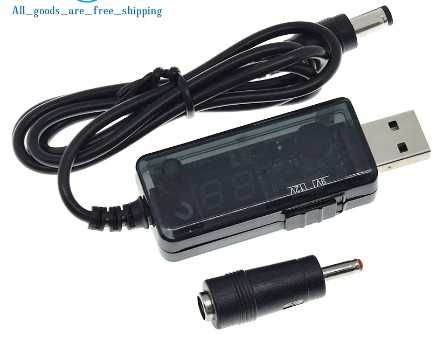 Переходник с павербанка к роутер WiF на 9В или 12В. Когда нет света!!!