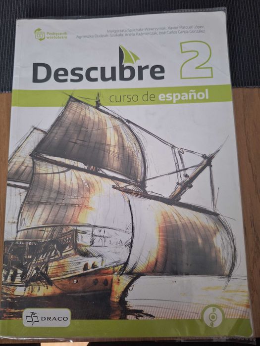 Podręcznik + ćwiczenia Descubre 2 hiszpański