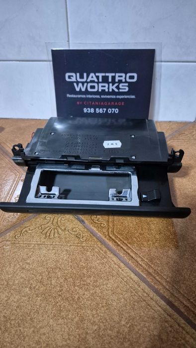Cinzeiro Consola 1 DIN Audi A4 B5 8D Facelift Original 1999-2001