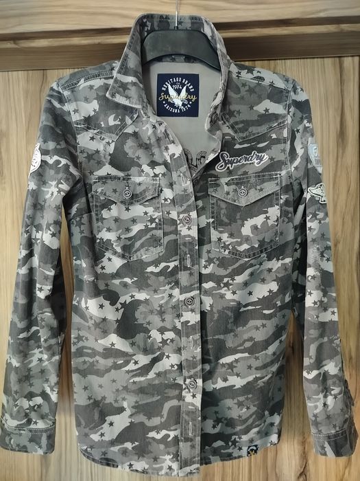 Koszula damska z odpinanym kapturem Superdry 38