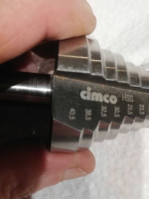 Cimco wiertło stopniowe12. 5-40.5 trpiń 12 mm