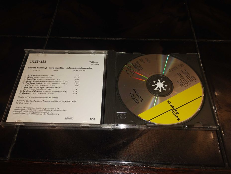 ksutrio riff-ifi CD Jazz unikat