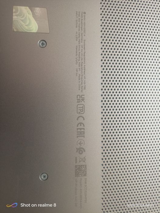 HP ProBook 450 G9 | Intel 5-rdzeni | 8GB RAM | 256GB SSD NVMe | Windows 11 Pro