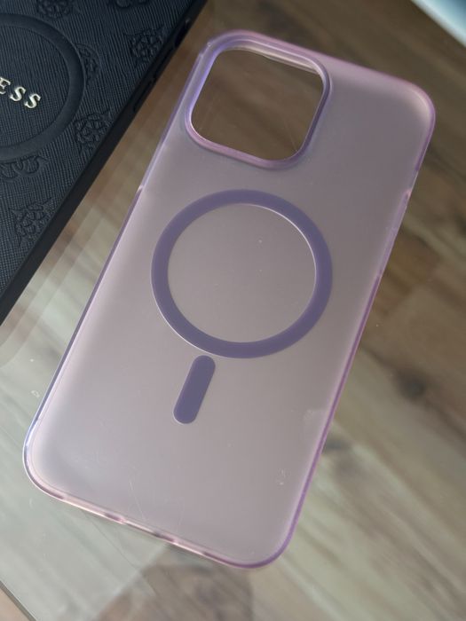 Чехлы на iPhone 14 Pro Max (3 шт.) Guess + MagSafe