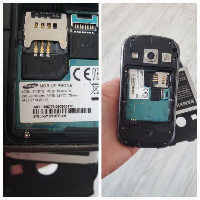 Samsung  s7710 на запчастини.