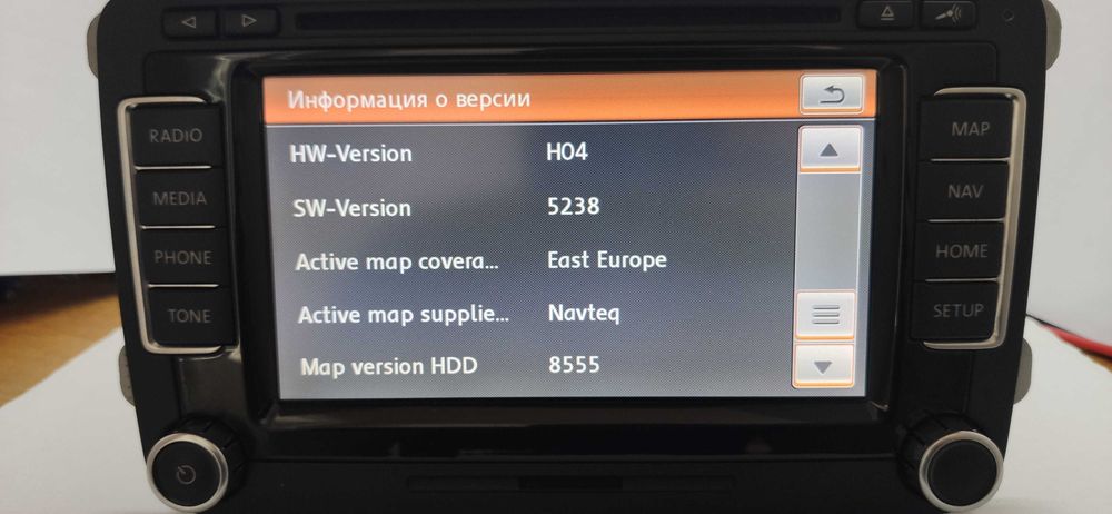 Штатная магнитола RNS510 для  Volkswagen