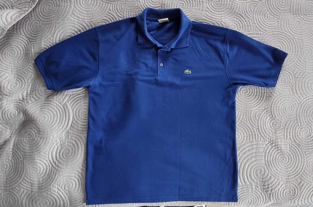 Męska Koszulka Polo Lacoste Rozmiar L Niebieski Niebieska