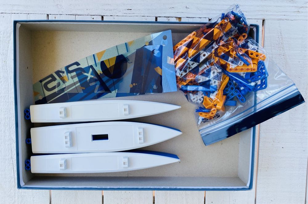 Mechanics Lab Floating Catamaran | Naval Engineering Kit for Kids64365320611843121