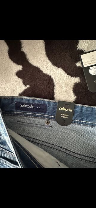 Шорти джинсові Pelle Pelle sk8 rap hip hop