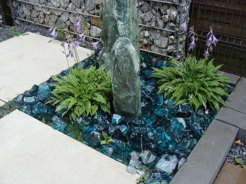 Kamienie, bryły szklane