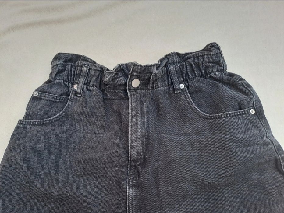 spodnie jeansowe damskie cropp L