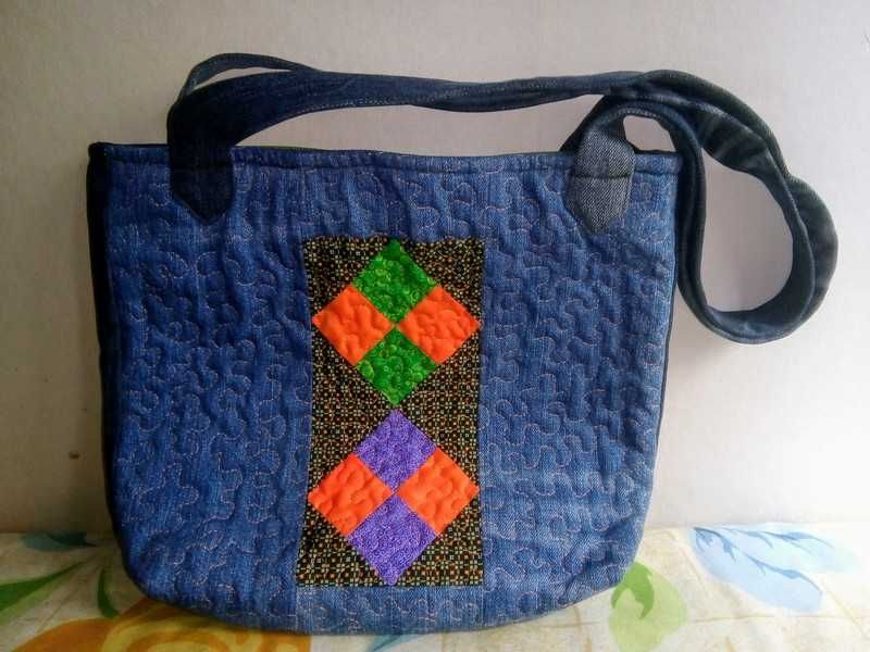 Carteira de ombro nova de artesã húngara