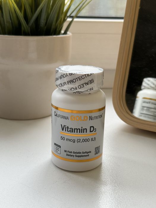 Вітамін D3 California Gold Nutrition 2000