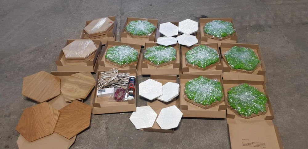 Panele ścienne chrobotek mech Skotiwood. Zestaw o wartości 2270zł