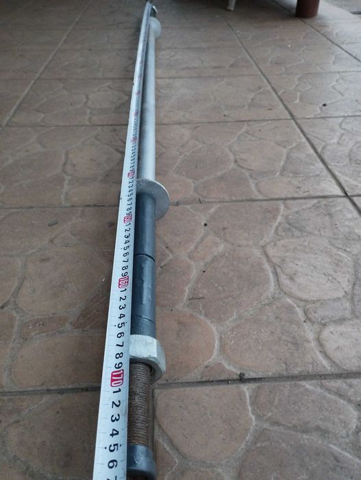 Sztanga prosta 10 kg 175 cm , 30 mm , na talerze podtoczenie na 25 mm ...