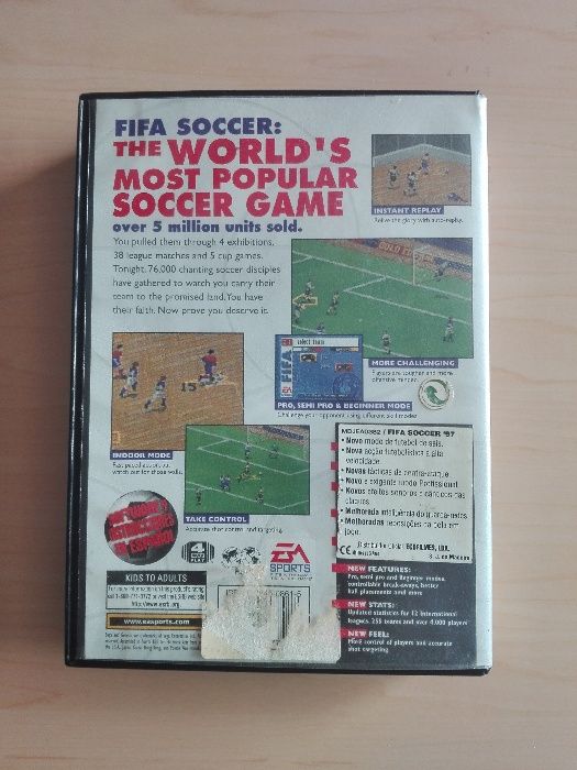Jogo Mega Drive - Fifa 97