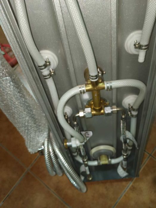 Coluna de duche com varios jatos