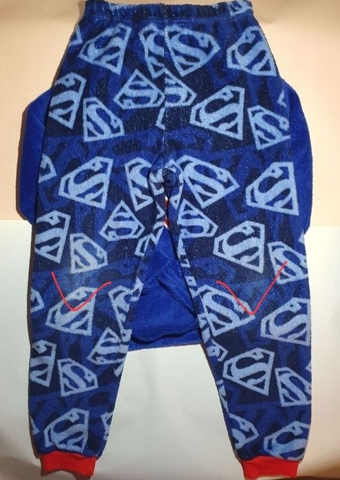 Піжама Костюм СУПЕРМЕНА М,яка Ніжна до тіла. Розмір 116-122