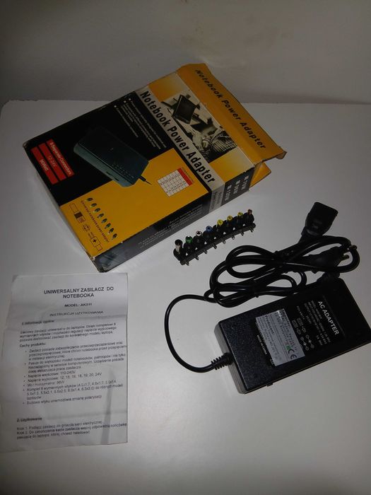 Ładowarka uniwersalna do laptopa noteebook itp