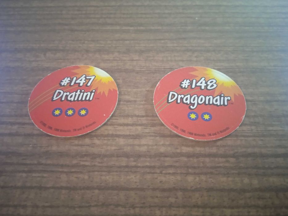 Pokémon Figuras Dratini e Dragonair