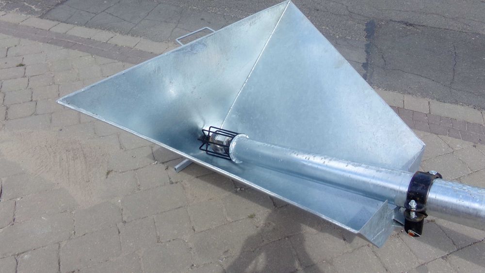 Elementy ocynkowane ! Przenośnik zbożowy Fi 110 140 ! Motoreduktor