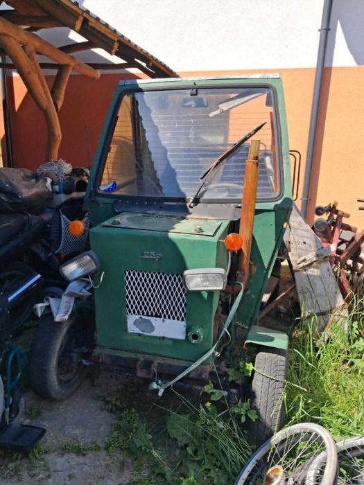 Ciagnik samoróbka z silnikeim Fiata 126p